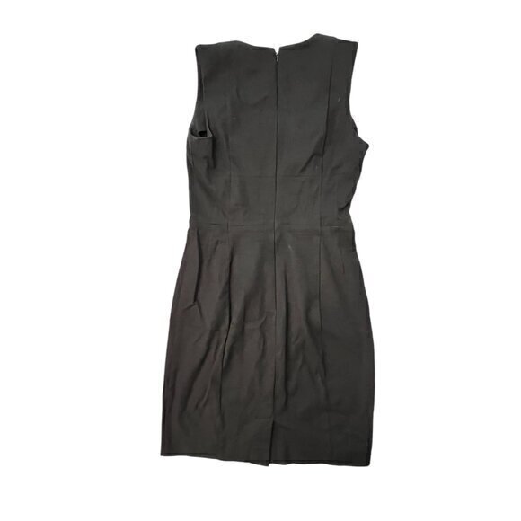 🎉PRICE REDUCED🎉 Banana Republic Black Square Neck‎ Dress 8 Sleeveless Office - Picture 2 of 13